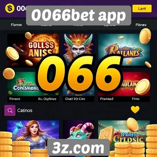 Exploração das opções de jogos no 0066bet app
